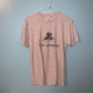 “I’m Speaking” Sneaker Graphic Tee